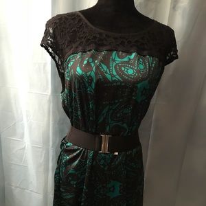 Express, Black/Green w/belt